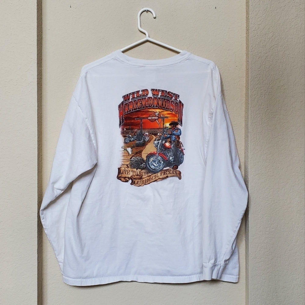 Harley Davidson L/S Tee. Size XL - Picture 4 of 8